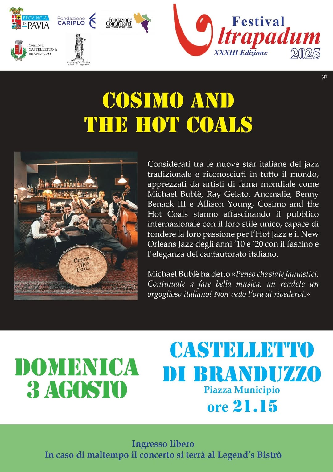 Cosimo and the Hot Coals