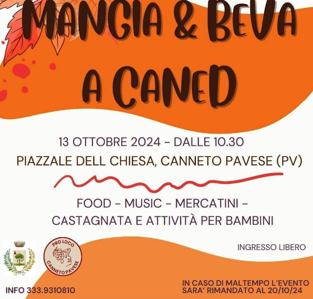 Mangia &beva a Caned