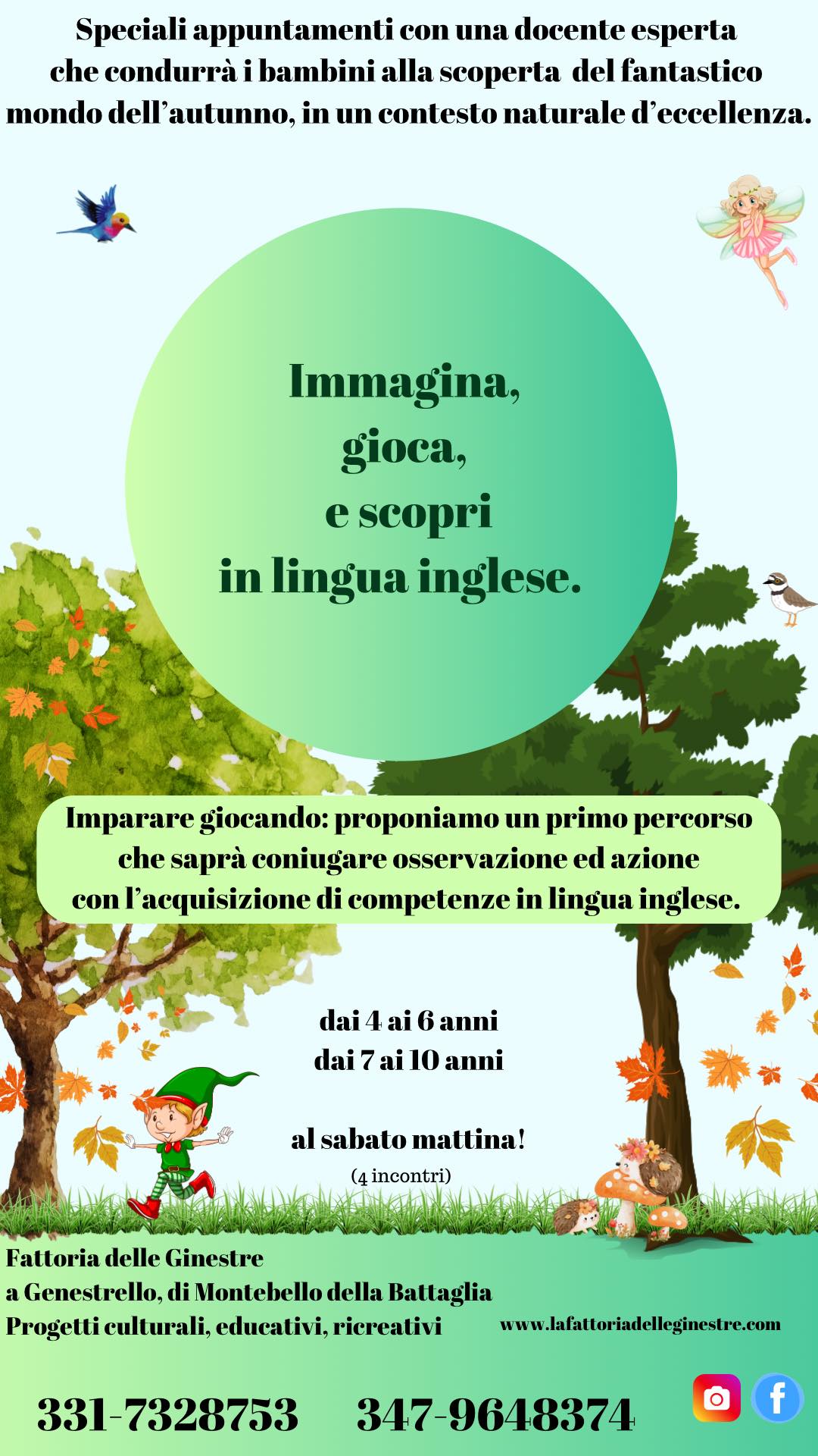 Immagina, gioca e scopri in lingua inglese