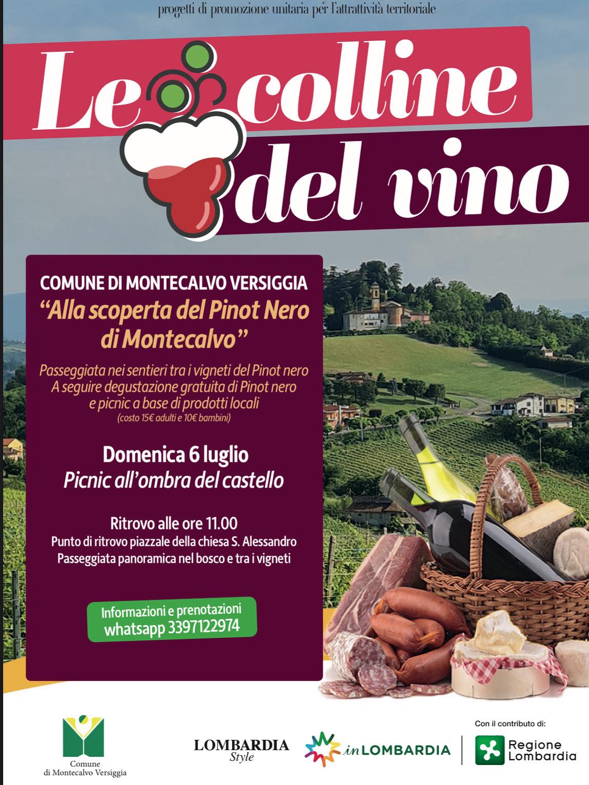 Alla scoperta del Pinot Nero a Montecalvo Versiggia