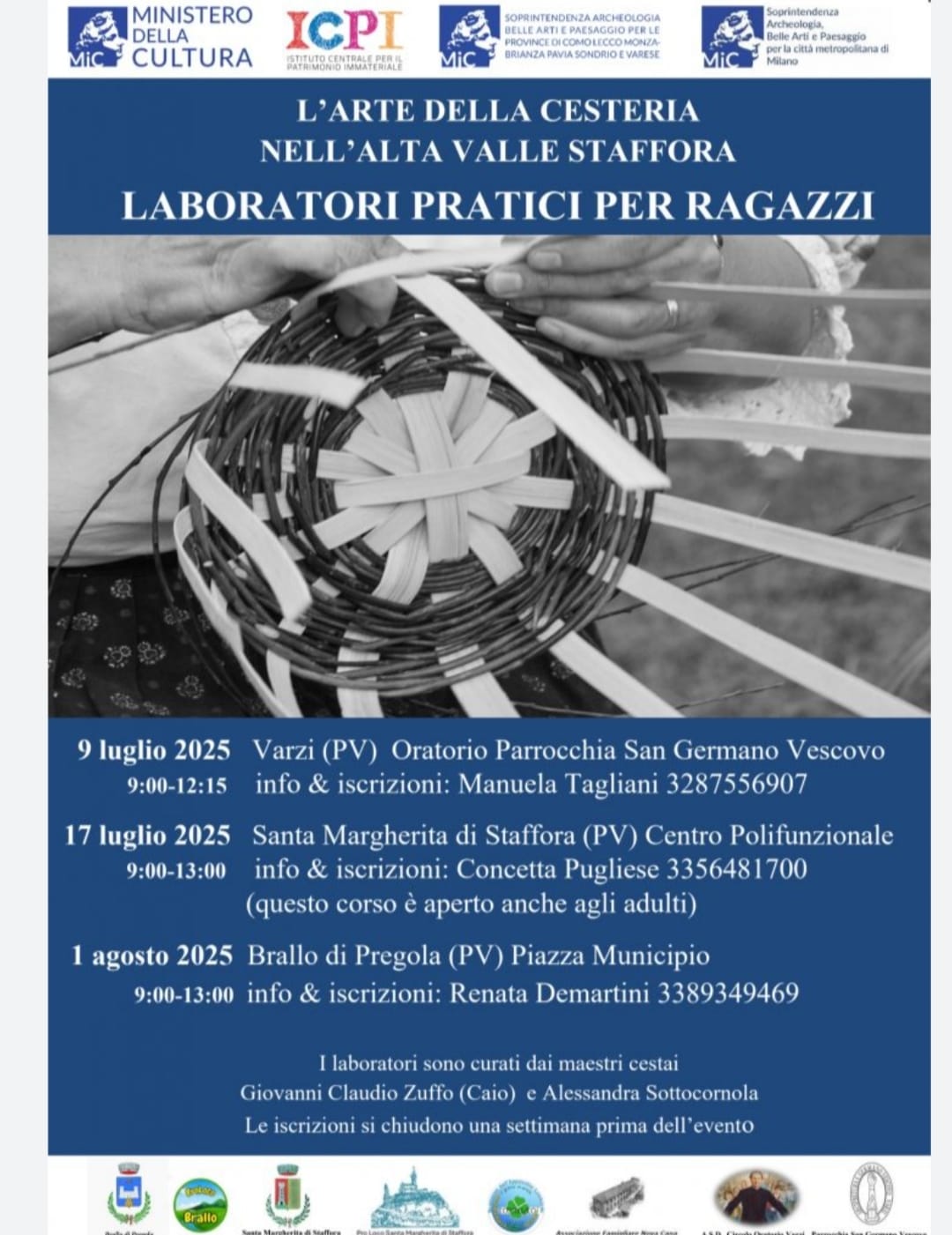 L'arte della cesteria in Alta Valle Staffora