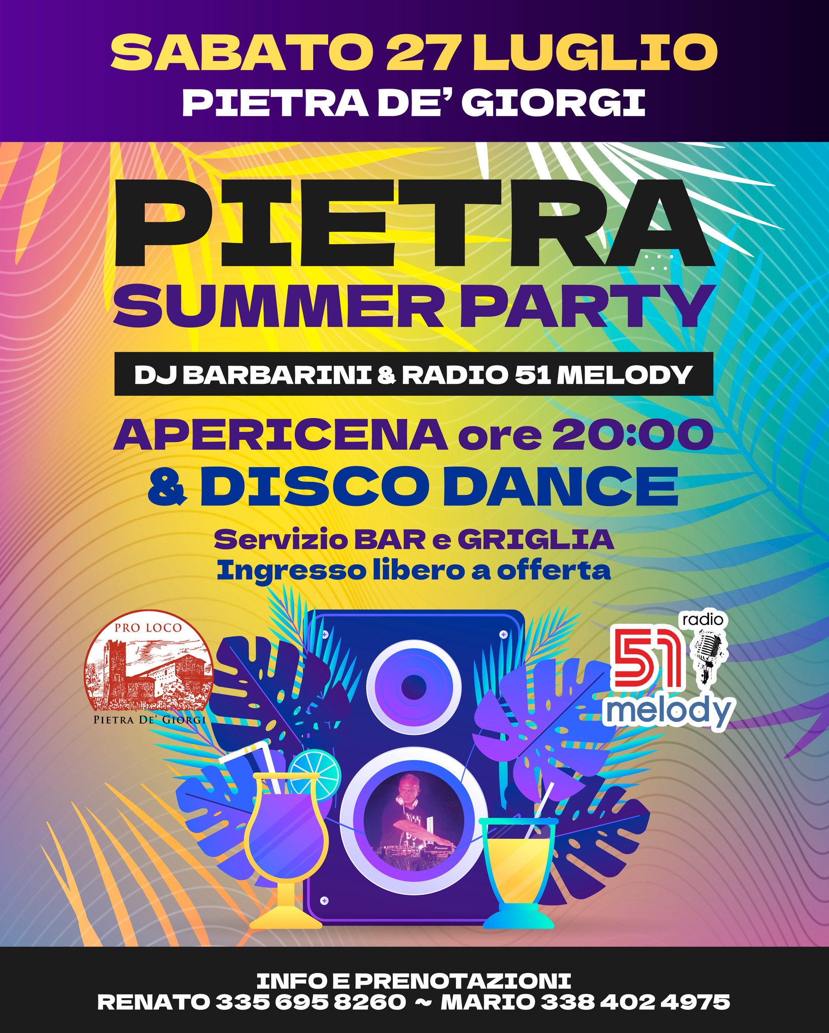 Pietra Summer Party