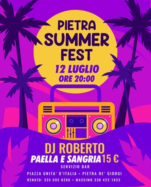 Pietra Summer Fest