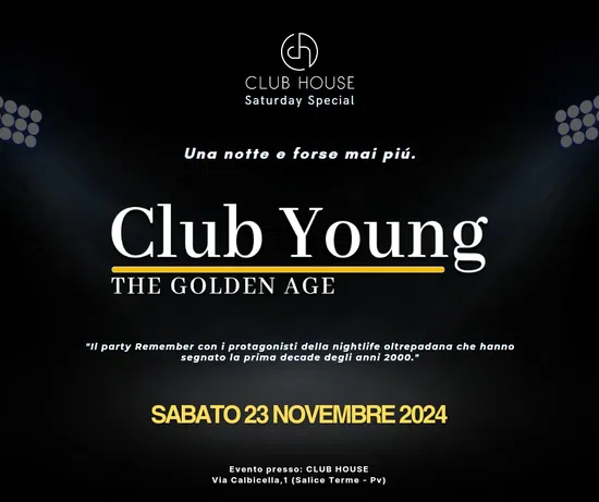 Club Young - Una Notte E Forse Mai Piú