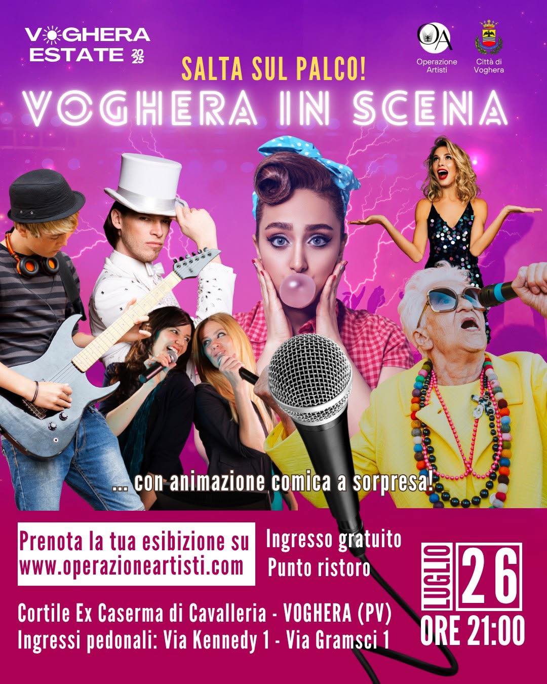 Voghera in scena